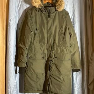 Calvin Klein Women’s Puffer Knee Length Jacket